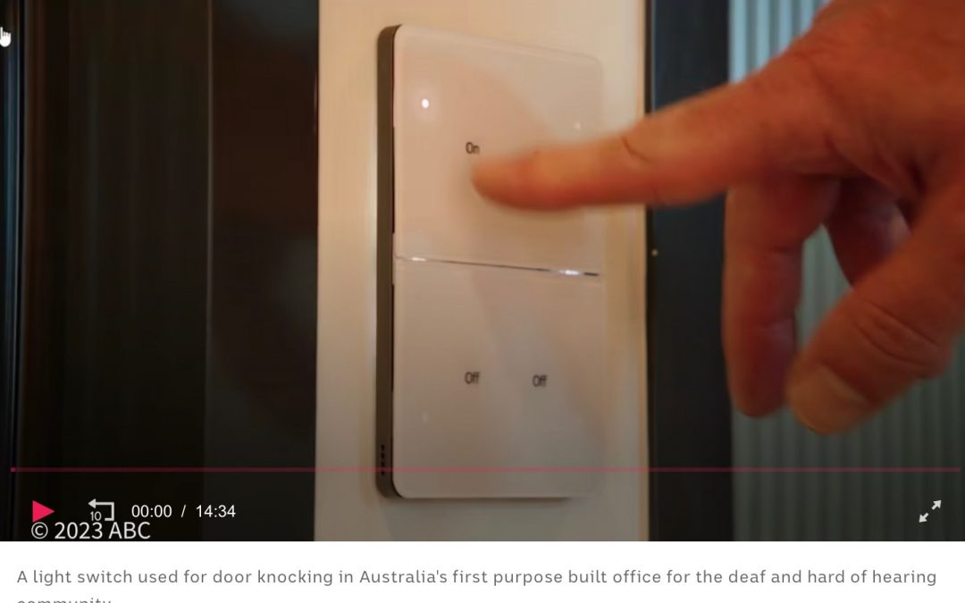 Australia’s first purpose-built office for the deaf
